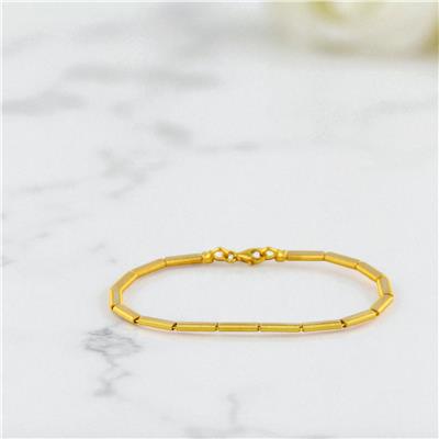 14 Ayar Altın Tasarım Bileklik  -  0199206