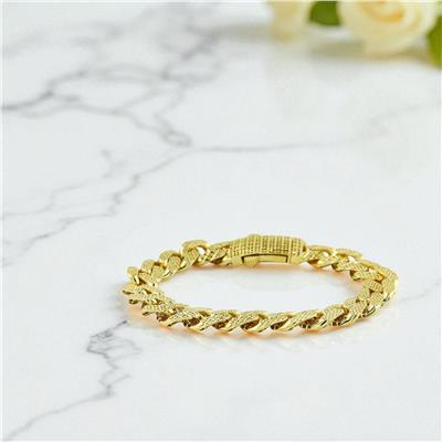 14 Ayar Altın Tasarım Bileklik  -  0199493