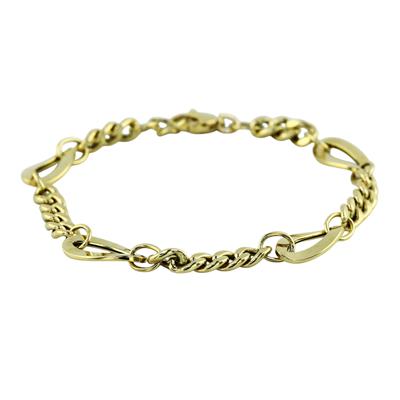 14 Ayar Altın Tasarım Bileklik  -  0199729