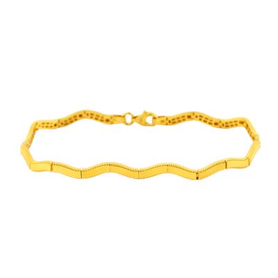 14 Ayar Altın Tasarım Bileklik  -  0200362