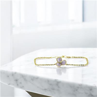 14 Ayar Altın Tasarım Bileklik  -  0200429