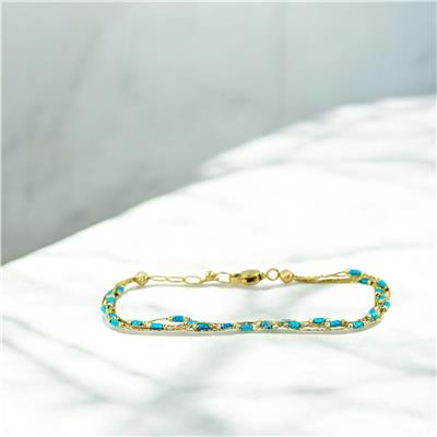 14 Ayar Altın Tasarım Bileklik  -  0200433