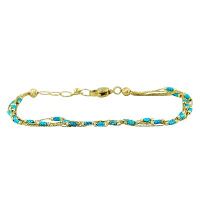 14 Ayar Altın Tasarım Bileklik  -  0200433