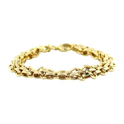 14 Ayar Altın Tasarım Bileklik  -  0200907