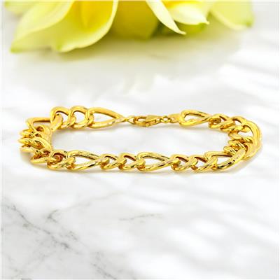 14 Ayar Altın Tasarım Bileklik  -  0201205