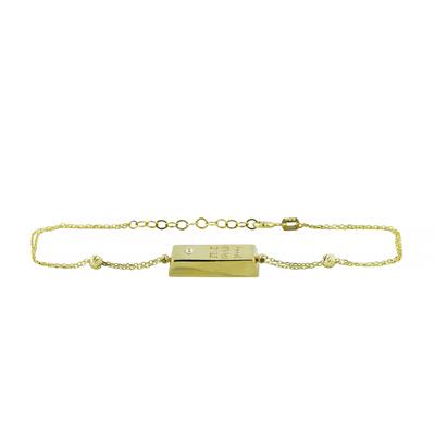 14 Ayar Altın Tasarım Bileklik  -  0201412