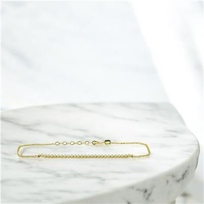 14 Ayar Altın Tasarım Bileklik  -  0201414