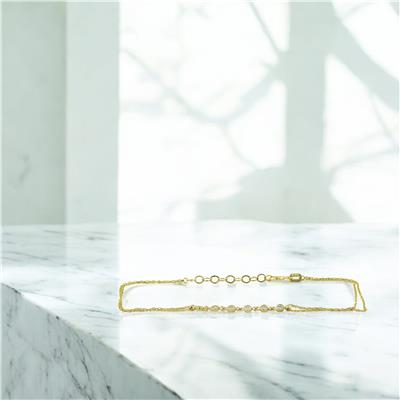 14 Ayar Altın Tasarım Bileklik  -  0201420