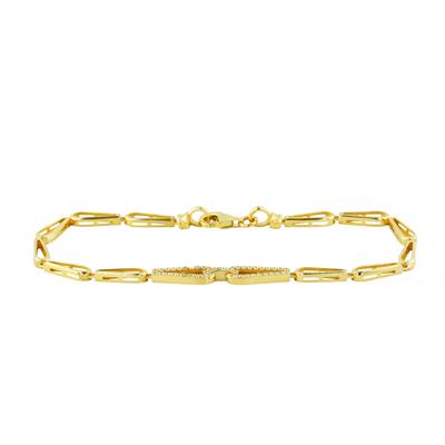 14 Ayar Altın Tasarım Bileklik  -  0202469