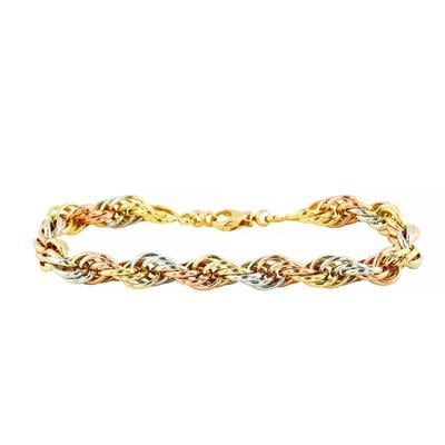 14 Ayar Altın Tasarım Bileklik  -  0202470