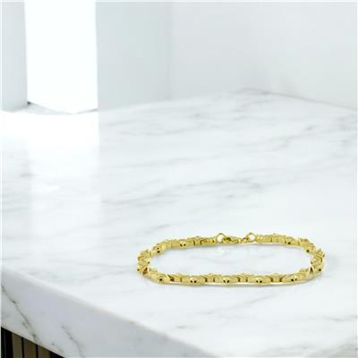 14 Ayar Altın Tasarım Bileklik  -  0202472