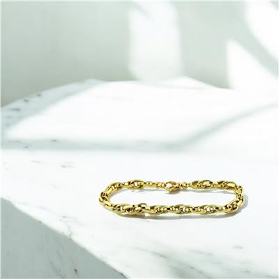 14 Ayar Altın Tasarım Bileklik  -  0202501