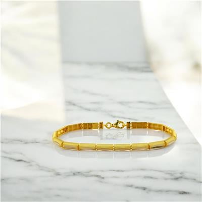 14 Ayar Altın Tasarım Bileklik  -  0202729