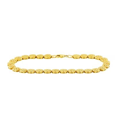 14 Ayar Altın Tasarım Bileklik  -  0202822