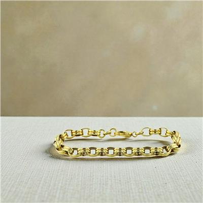 14 Ayar Altın Tasarım Bileklik  -  0203326