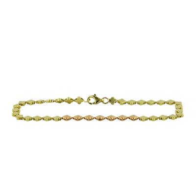 14 Ayar Altın Tasarım Bileklik  -  0203357