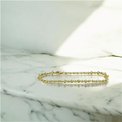 14 Ayar Altın Tasarım Bileklik  -  0203358