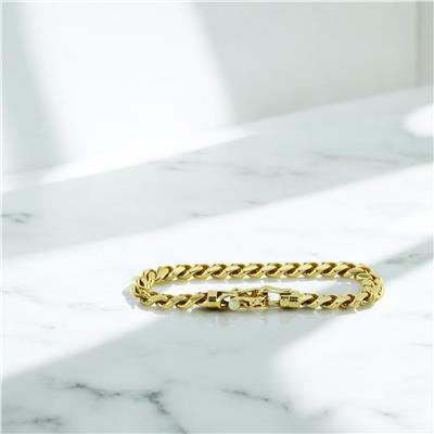 14 Ayar Altın Tasarım Bileklik  -  0203409