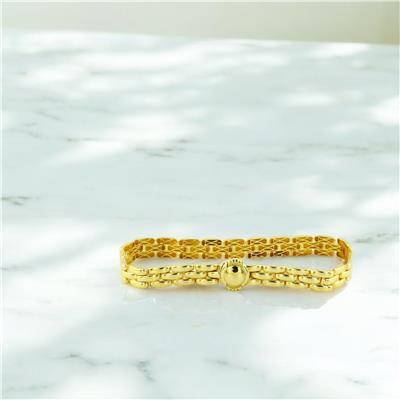 14 Ayar Altın Tasarım Bileklik  -  0203410