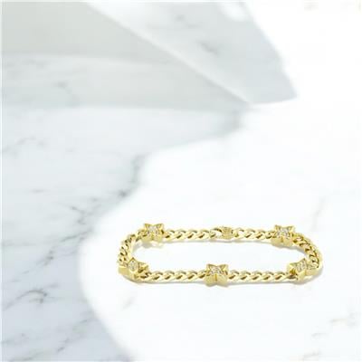 14 Ayar Altın Tasarım Bileklik  -  0205211