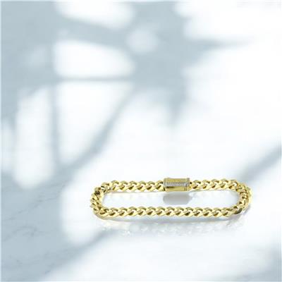 14 Ayar Altın Tasarım Bileklik  -  0205213