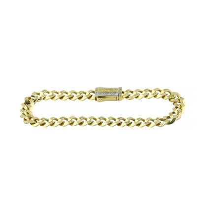 14 Ayar Altın Tasarım Bileklik  -  0205213