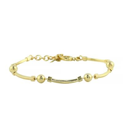 14 Ayar Altın Tasarım Bileklik  -  0205221