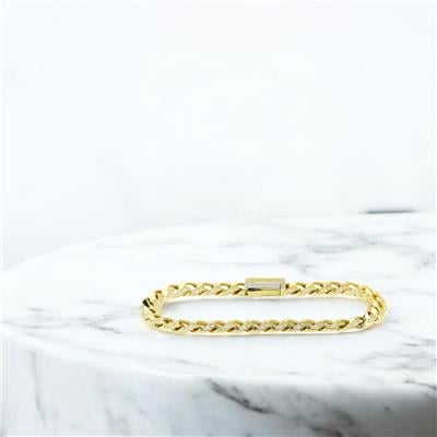 14 Ayar Altın Tasarım Bileklik  -  0205233