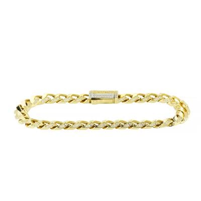 14 Ayar Altın Tasarım Bileklik  -  0205233