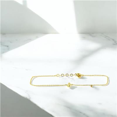 14 Ayar Altın Tasarım Bileklik  -  0206166