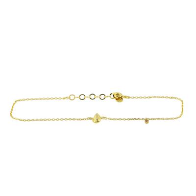 14 Ayar Altın Tasarım Bileklik  -  0206166