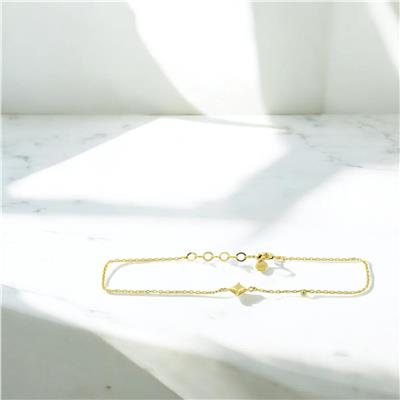 14 Ayar Altın Tasarım Bileklik  -  0206172