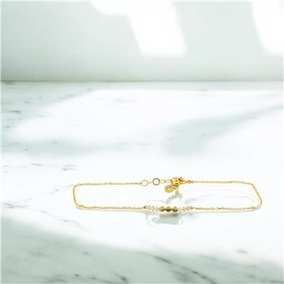 14 Ayar Altın Tasarım Bileklik  -  0206214