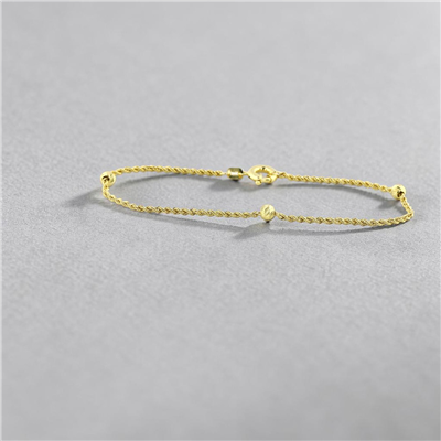 14 Ayar Altın Tasarım Bileklik  -  0206514