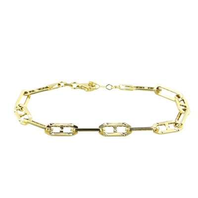 14 Ayar Altın Tasarım Bileklik  -  0207187