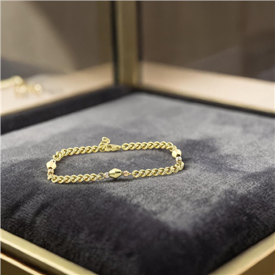 14 Ayar Altın Tasarım Bileklik  -  0207191