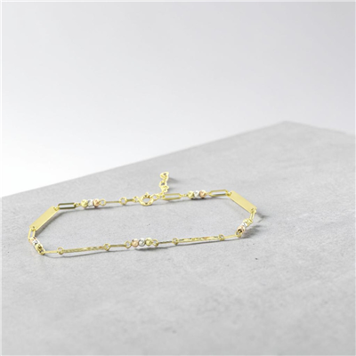 14 Ayar Altın Tasarım Bileklik  -  0207213