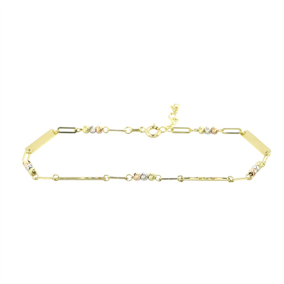 14 Ayar Altın Tasarım Bileklik  -  0207213