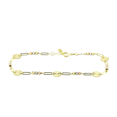 14 Ayar Altın Tasarım Bileklik  -  0207216