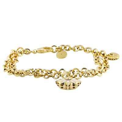 14 Ayar Altın Tasarım Bileklik  -  F003551