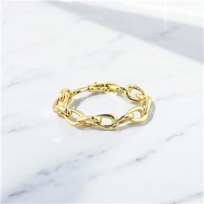 14 Ayar Altın Tasarım Bileklik  -  F003608