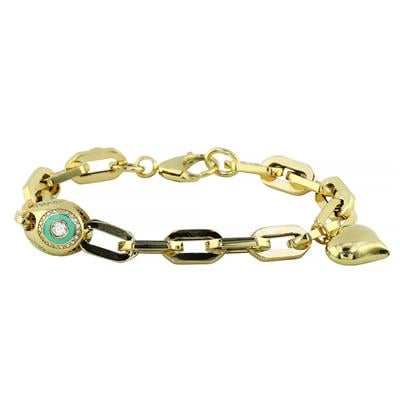 14 Ayar Altın Tasarım Bileklik  -  F004675