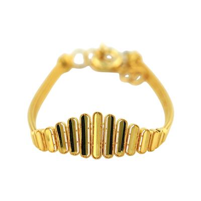 14 Ayar Altın Tasarım Bileklik  -  F005652