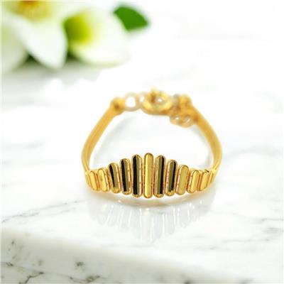 14 Ayar Altın Tasarım Bileklik  -  F005652