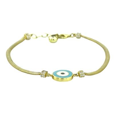 14 Ayar Altın Tasarım Bileklik  -  K196333