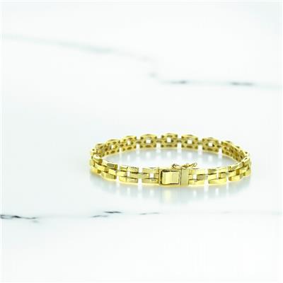 14 Ayar Altın Tasarım Bileklik  -  K218803