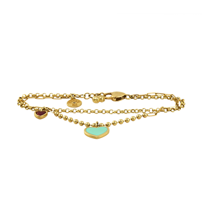 14 Ayar Altın Tasarım Bileklik  -  K219273