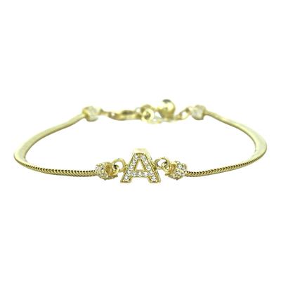 14 Ayar Altın Tasarım Bileklik  -  K220267