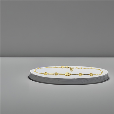 14 Ayar Altın Tasarım Bileklik  -  K232722