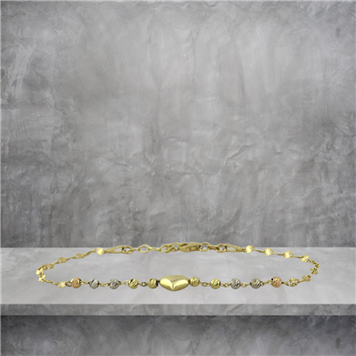 14 Ayar Altın Tasarım Bileklik  -  K234581